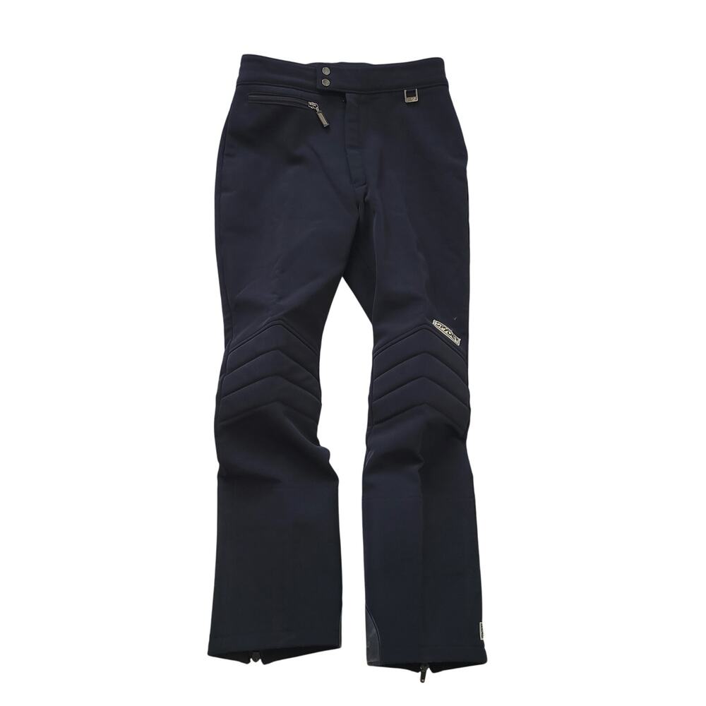 Spyder Size 12 Women's Japan Entrant Nylon Stretch Blue Pad‎ Ankle Zip Ski Pants